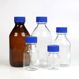 reagent glass bottles